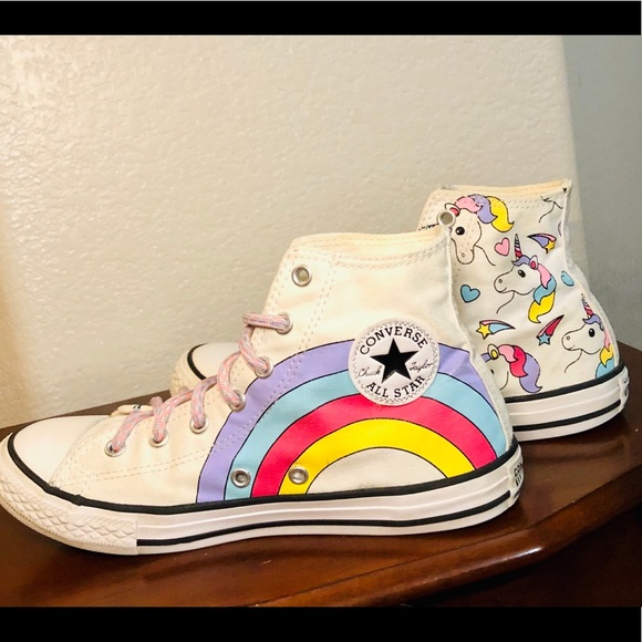 converse unicorn rainbow